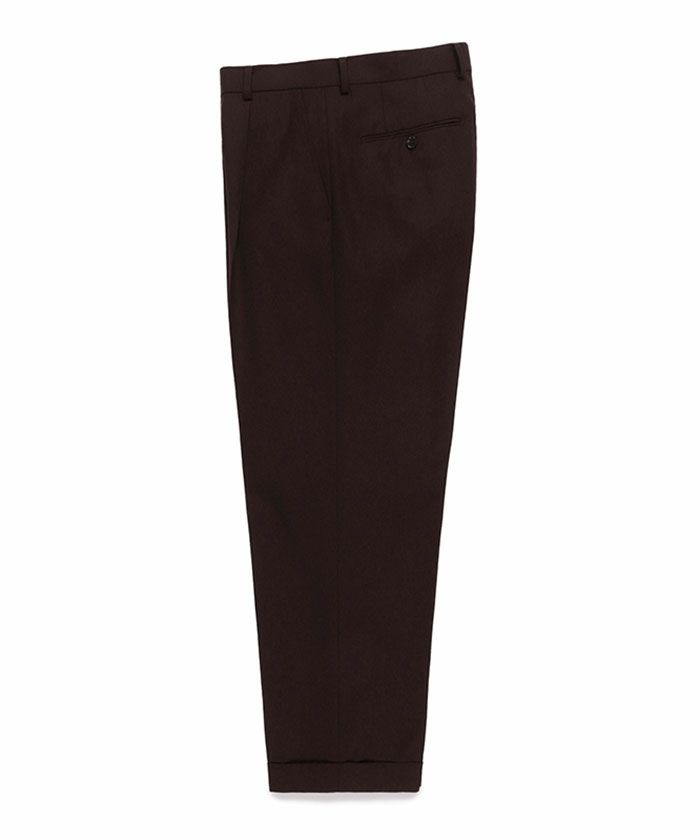 WACKO MARIA＞DORMEUIL / STRIPED PLEATED TROUSERS (TYPE-2) | MAKES