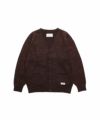 ＜WACKO MARIA＞MARBLE MOHAIR KNIT CARDIGAN