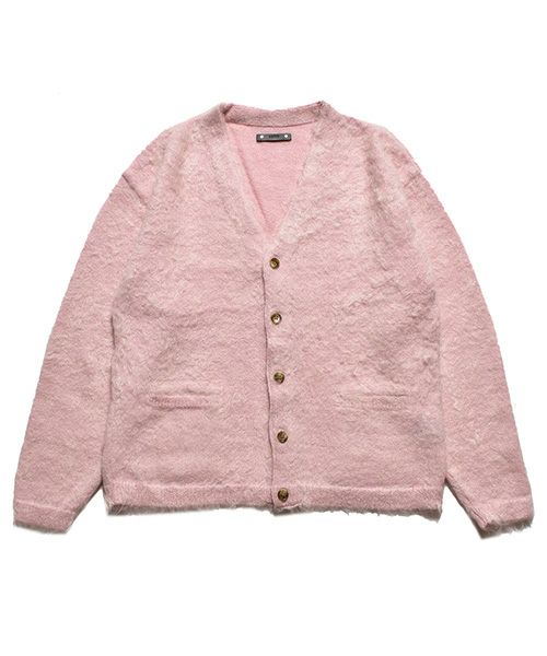 MINEDENIM＞Shaggy Mohair Knit Cardigan | MAKES ONLINE STORE