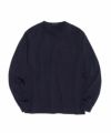 ＜AVIREX7522＞LS POCKET TEE SHIRT "NAVY"