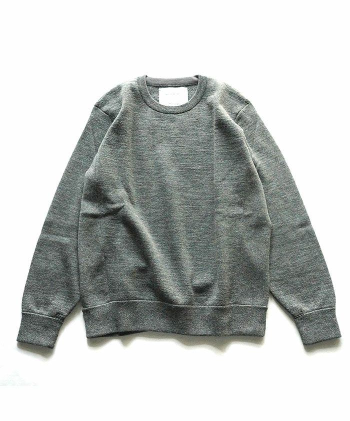 THE INOUE BROTHERS＞Baby Alpaca Sweat Crew (TIB23-AL1003ML