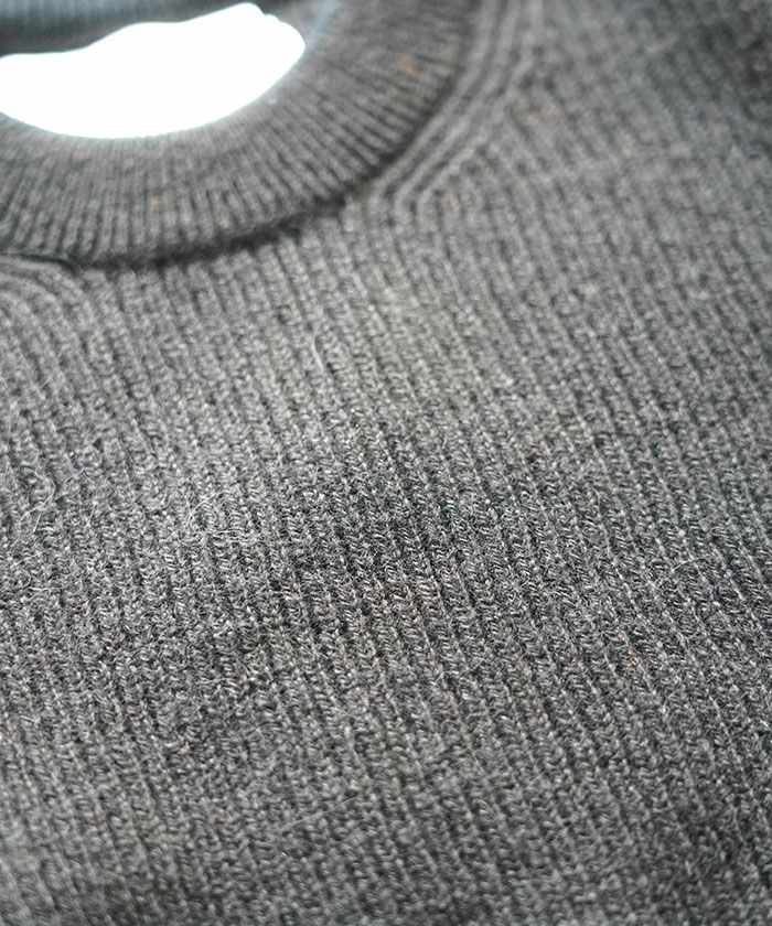 THE INOUE BROTHERS＞Baby Alpaca Sweat Crew (TIB23-AL1003ML