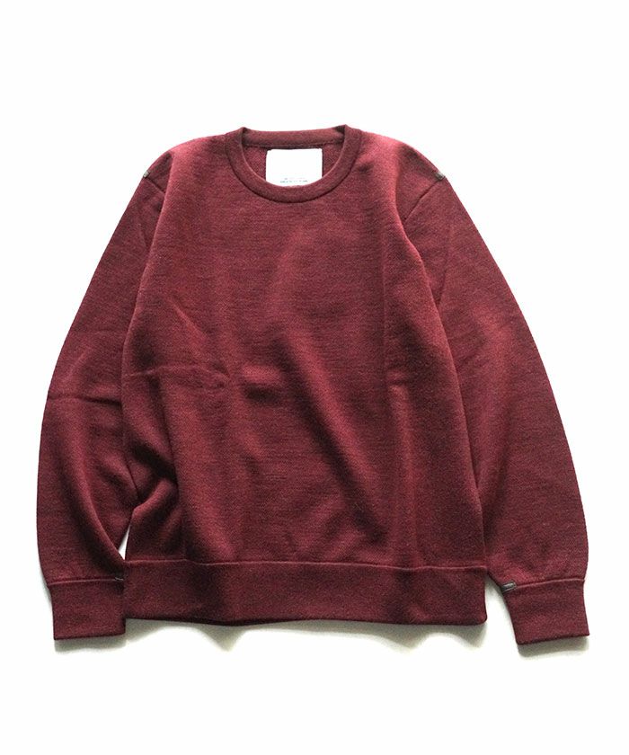 THE INOUE BROTHERS＞Baby Alpaca Sweat Crew (TIB23-AL1003ML