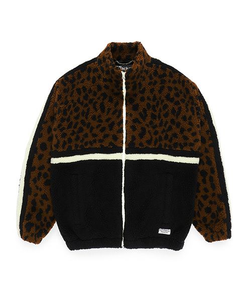 ＜WACKO MARIA＞LEOPARD BOA TRACK JACKET