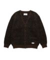 ＜WACKO MARIA＞LEOPARD HEAVY MOHAIR KNIT JACQUARD CARDIGAN