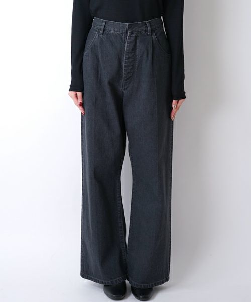 ＜blurhms＞Denim Slacks