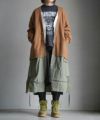 UNDERCOVER＞Knit×Cargo Docking Long Cardigan | MAKES ONLINE STORE