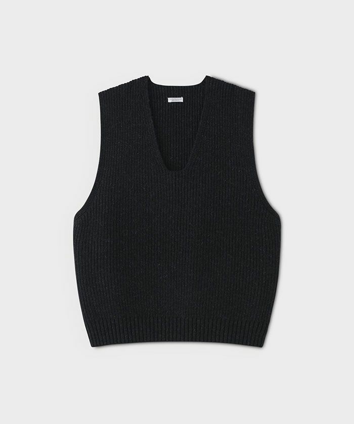 ショップセレクト 20AW PHIGVEL MIL KNIT VEST ニットベスト - トップス