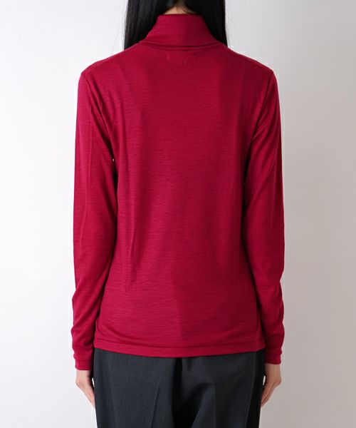 blurhms＞Wool Rib Turtle neck | MAKES ONLINE STORE