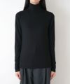 ＜blurhms＞Wool Rib Turtle neck