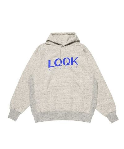 LQQK Studio＞MID WEIGHT FLEECE LOGO HOODIE | MAKES ONLINE STORE