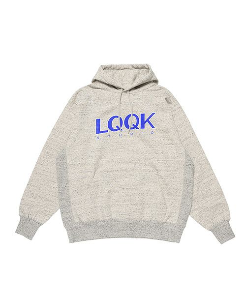 ＜LQQK Studio＞MID WEIGHT FLEECE LOGO HOODIE