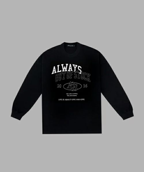 ＜ALWAYS OUT OF STOCK＞STRANGE CLASSIC DROP SHOULDER L/S