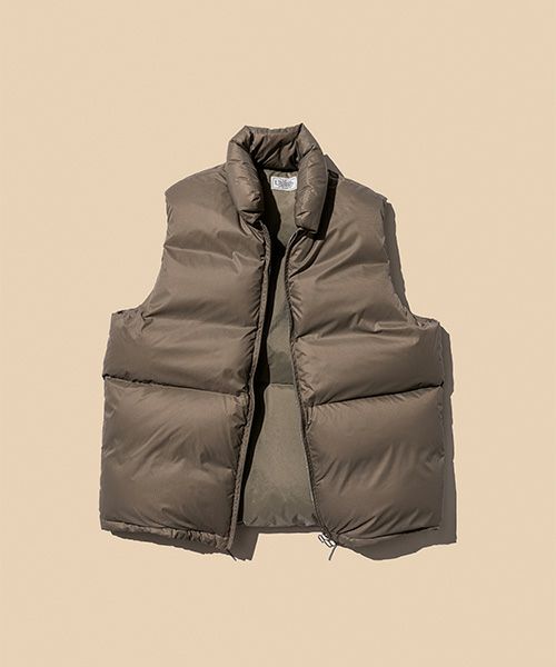 Unlikely＞Unlikely Simple Down Vest | MAKES ONLINE STORE