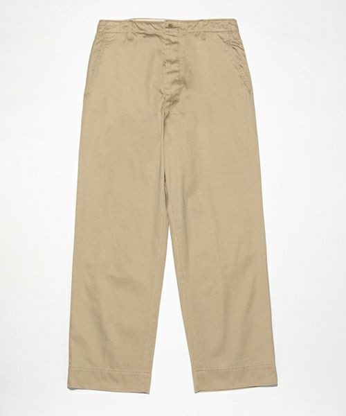 国内最安値avirex7522 chino trousers comoli 22aw パンツ