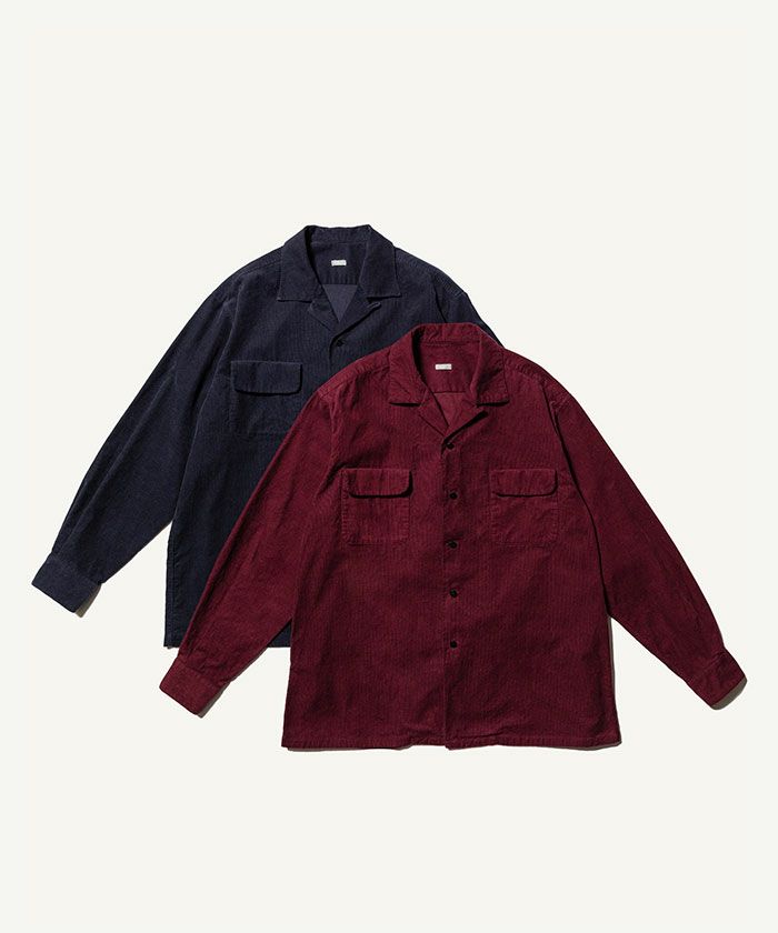 ＜A.PRESSE＞Vintage Corduroy OP Shirt