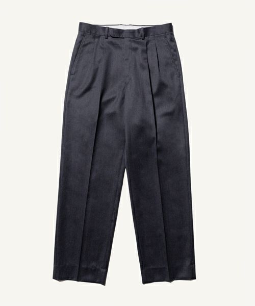 A.PRESSE＞Wool Gabardine Trousers | MAKES ONLINE STORE