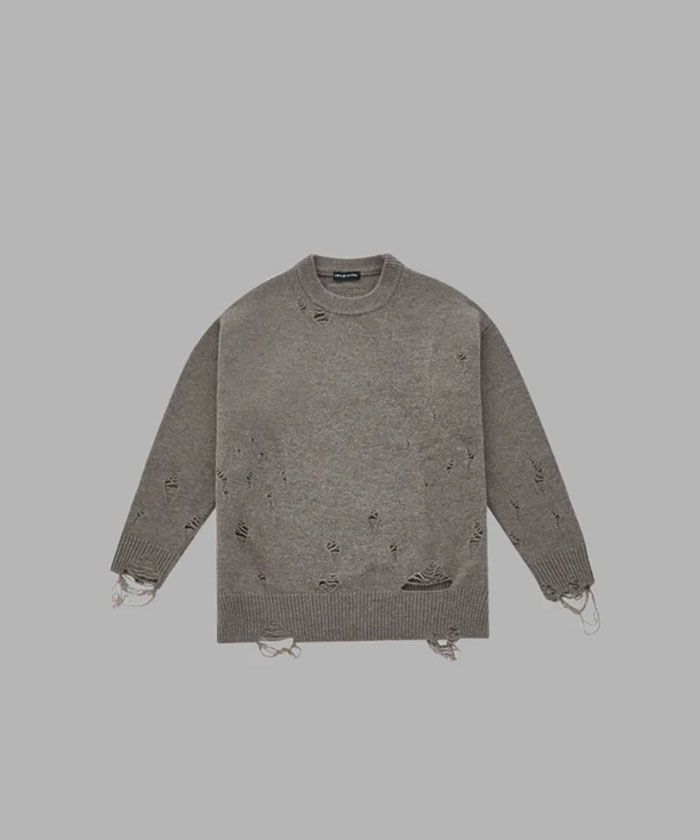 ＜ALWAYS OUT OF STOCK＞CRASH CREW NECK SWEATER