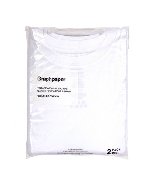 ＜Graphpaper＞2-Pack Crew Neck Tee(GU241-70101B)