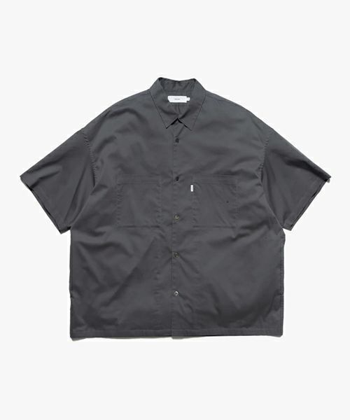 ＜Graphpaper＞Solotex Twill S/S Oversized Box Shirt(GM241-50291B)