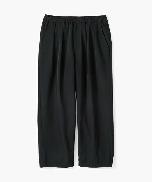 ＜Graphpaper＞Scale Off Gabadine Tow Tuck Wide Trousers(GM241-40147)