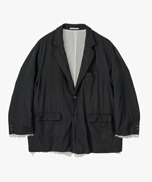 ＜Graphpaper＞Wool Twill Washer Jacket(GM241-20047)