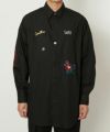 ＜ALMOSTBLACK＞WOVEN EMBROIDERY SHIRTS
