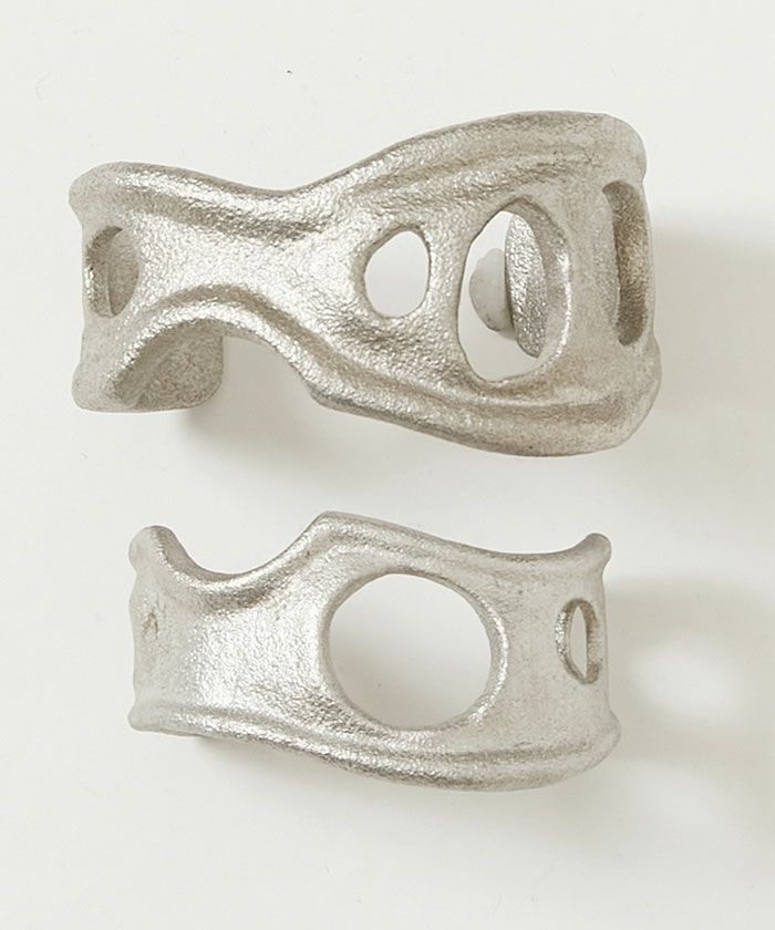 ALMOSTBLACK＞STENLESS 2 CET BANGLE | MAKES ONLINE STORE