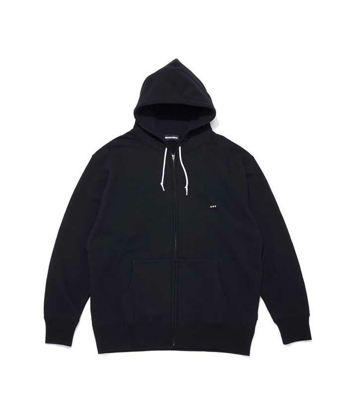 【国内買付】GOD SELECTION XXX/ジップフーディー/ホワイト 新品 GOD SELECTION XXX バック女性プリント ジップアップ