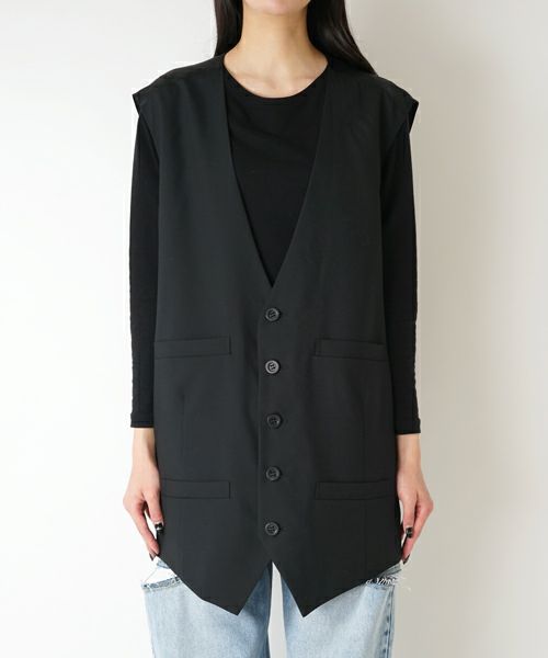 ＜BASICKS＞90's Vibes Oversized Vest