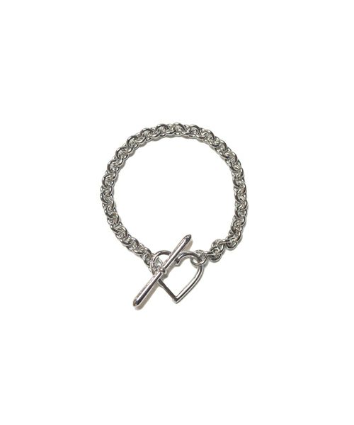 ＜BASICKS＞Heart Bracelet (Small Link)