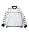 ＜FreshService＞MULTI BORDER L/S TEE