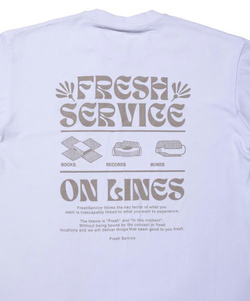 FreshService＞CORPORATE PRINTED S/S TEE 