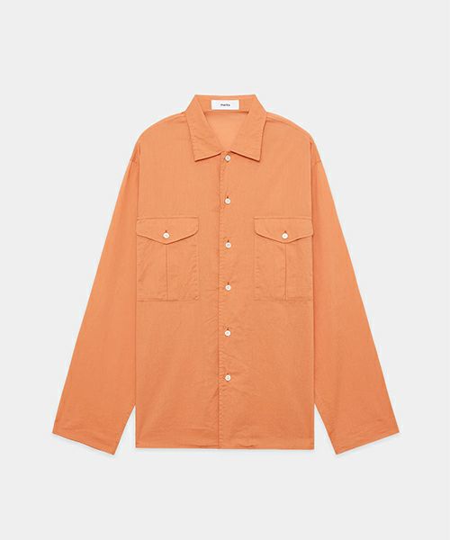 ＜marka ／ MARKAWARE＞OFFICER SHIRT