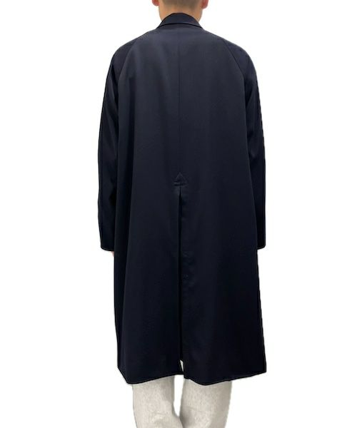 blurhmsROOTSTOCK＞Wool Balmacaan Coat | MAKES ONLINE STORE