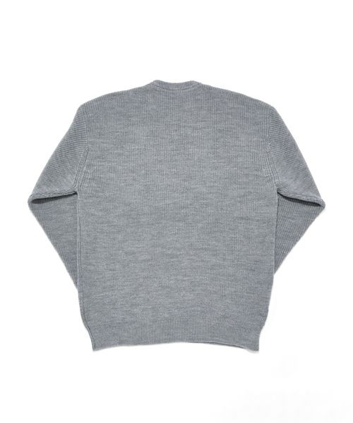 SEQUEL＞LOW GAUGE CREW NECK KNIT (SQ-23AW-KN-04) | MAKES ONLINE STORE