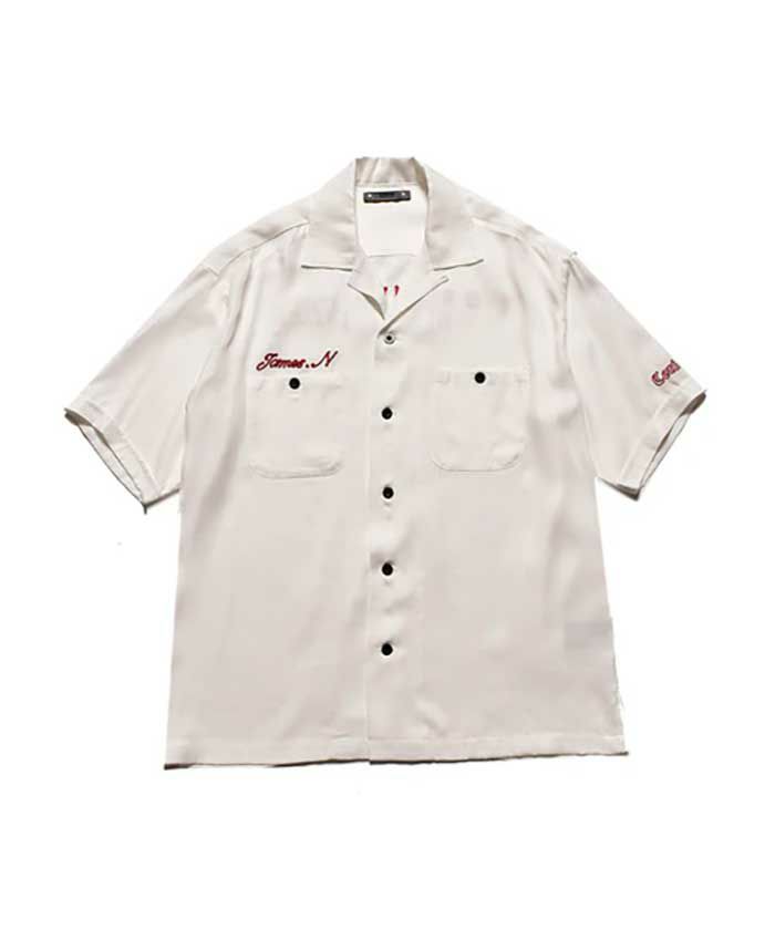＜MINEDENIM＞Detroit Embroidery Bowling SH