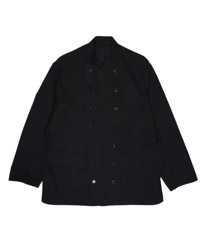 ＜blurhms＞Twill Double Breasted Chelsea Jacket