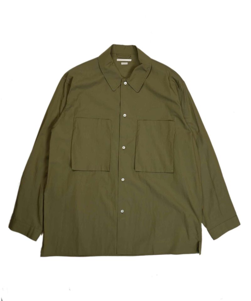 ＜blurhms＞Chambray Gusset PKT Shirt