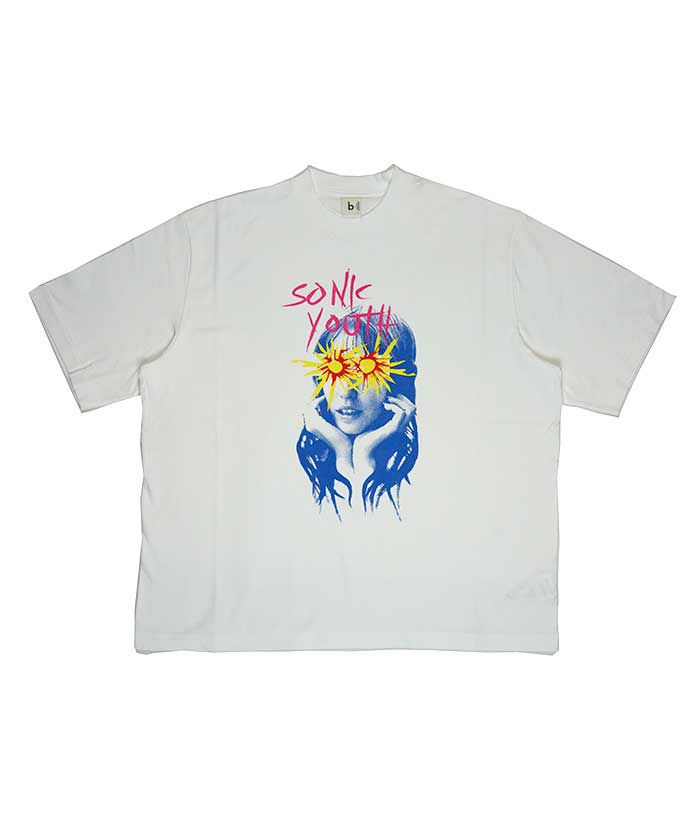 ＜blurhmsROOTSTOCK＞Sunburst Print Tee WIDE