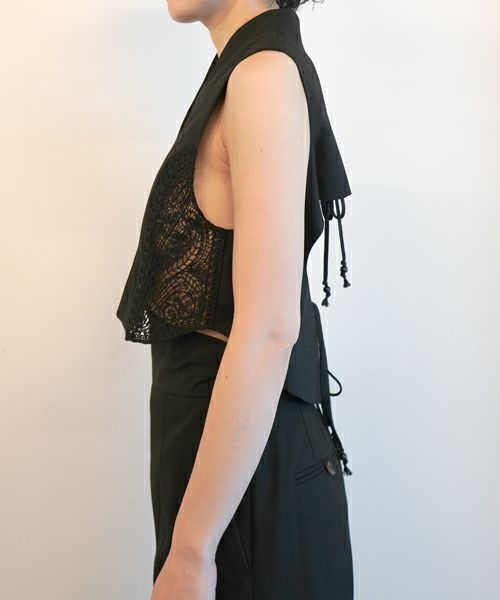 25SS】Mame Kurogouchi マメ クロゴウチ / Cording Embroidery