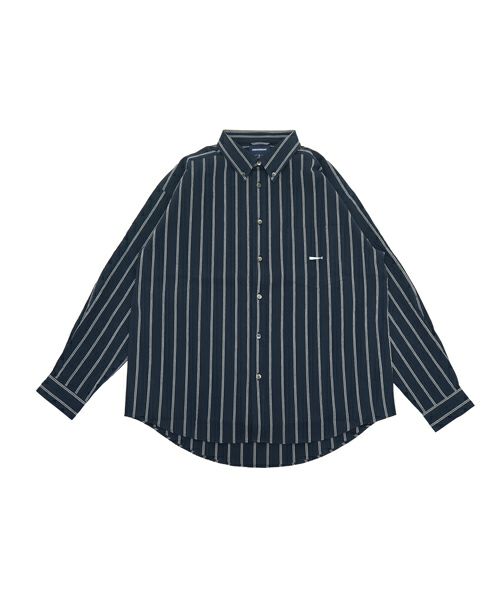 ＜DESCENDANT＞KENNEDY'S MULTI STRIPE LS SHIRT