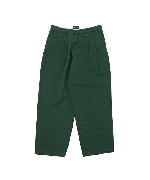DESCENDANT＞DC-3 ORGANIC COTTON TWILL TROUSERS FADE WASH