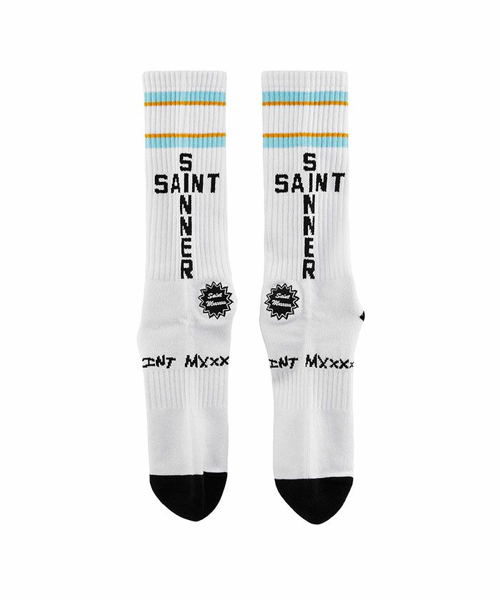 SAINT M×××××× 24SS ARGENTINA_SOCKS ソックス SAINT M×××××× - セントマイケル EYES_SOCKS(SM-HR8-0000-103