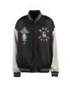 SAINT MICHAEL＞BR_SATIN JACKET/BLK+GRY | MAKES ONLINE STORE