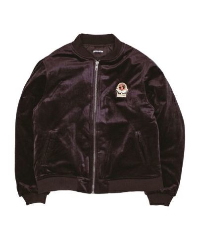 Fucking Awesome＞VELOUR BOMBER JACKET | MAKES ONLINE STORE