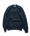 ＜STONE ISLAND＞ORGANIC COTTON CREWNECK KNIT(8015540B2) 【2024SS】