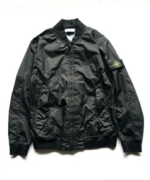 ＜STONE ISLAND＞MEMBRANA 3L TC GARMENT DYE BOMBER JACKET (801540525) 【2024SS】