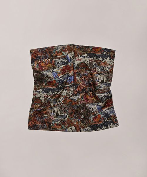 ＜NICENESS＞BUG / バグ ( ブッディハワイアンプリント バンダナスカーフ )