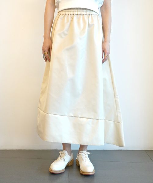 ＜CINOH＞ECONYL ASYMMETRY SKIRT